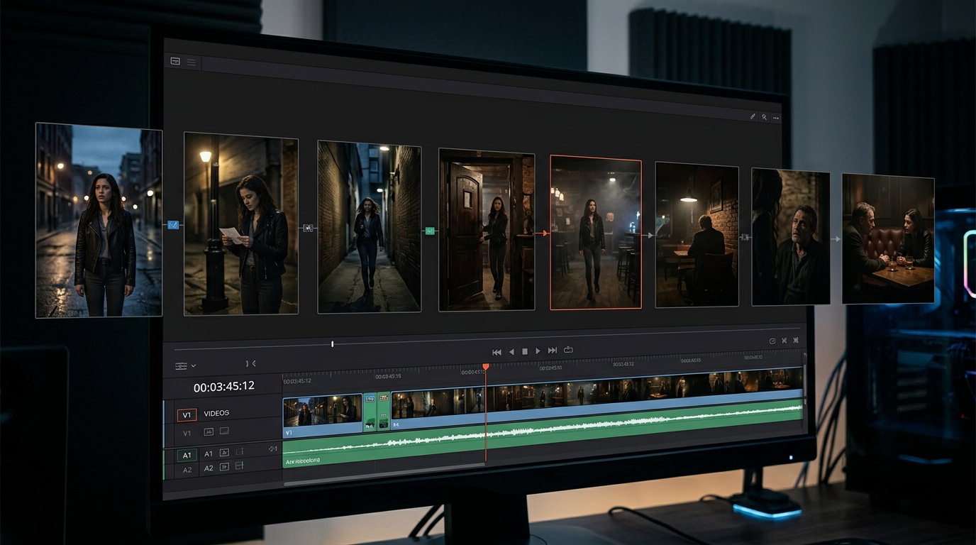 AI Visual Story Edit